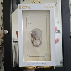 iHome Universal Phone Ring - Silver